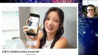 REACTION: PURPLE KISS _ Breath (MV)