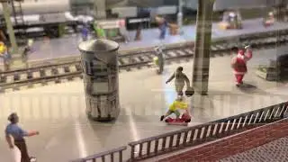 Bewegte Figuren H0 für Faller Bahnhof und Güterbahnhof