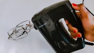 #bajajappliances Bajaj Hand Mixer HM 01 / Beater | Demo and Review | whip Cream and knead Dough