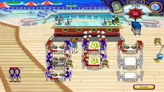 Diner Dash 3: Flo on the Go - Level #10 - Cruise Ship X