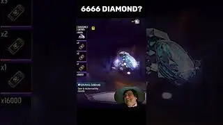 Opening 6666 Diamond Crate 🔥 Anniversary Event #freefire #shorts