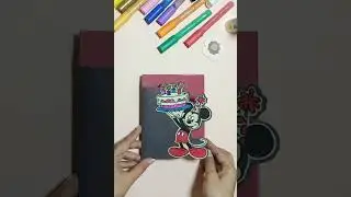 Easy birthday card/#shortvideo #youtubeshorts #papercraft #birthdaycard #handmadecard