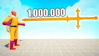 1.000.000 DAMAGE KING ARTHUR SWORD vs UNITS - TABS | Totally Accurate Battle Simulator 2026