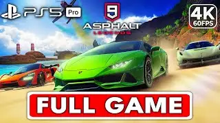 ASPHALT 9: LEGENDS Gameplay Walkthrough FULL GAME [4K 60FPS] - No Commentary
