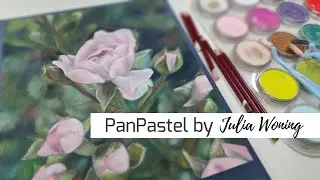 Roses in PanPastel by Julia Woning
