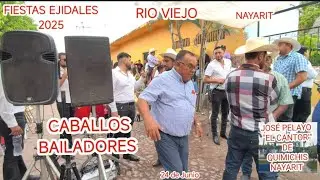ÚLTIMA PARTE DE LA COMIDA EN LA PLAZA RIO VIEJO, NAYARIT 2025 FIESTA EJIDAL 24 DE JUNIO
