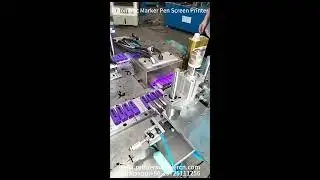 Automatic Marker Pen Hot Transfer Printing Machine,Горячая трансформаторная машина для маркеров,