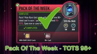 PACYBITS 20 - Weekly Objectives Pack Of The Week - TOTS 98+ Pack!