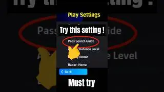 Pass Search Guide | Must try | Best setting efootball 25 Mobile 🔥 #playefootball
