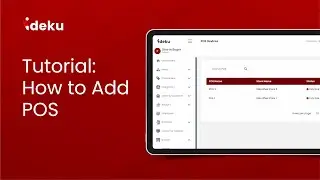 Tutorial How to Add POS