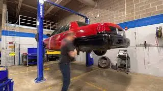 Installing a 3 inch lift on a 2011 Crown Vic.