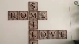 Holzbuchstaben Scrabble - trenddeko.ch