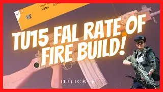 TU15 RATE OF FIRE BUILD WITH A FAL! THE DIVISION 2