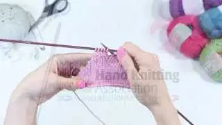 How To Purl 2 Together Through Back Of Loop (P2TogTBL)