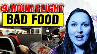 What I ate on a 9 Hour American Airlines Flight
