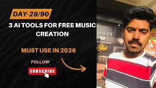 3 Best FREE AI Music Generators in 2026 (No Copyright) Day-29 | Growwithsanthosh