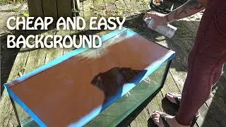 How to spray paint an aquarium background (Tuesday Tip)