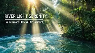 Relaxing Forest Ambience with Relaxing Water Flow for Sleep Study Meditation and Inner Peace