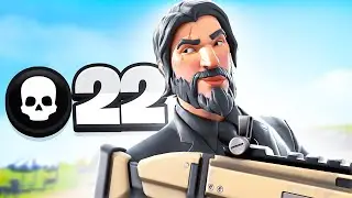 22 Kill Solo Vs Squad | Season 4 Fortnite