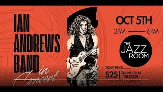 The Ian Andrews Band Performs At The Jazz Room In Waterloo, Ontario, Canada (2025-10-05)