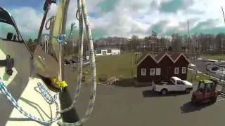 Der Beginn der Segelsaison in Zeitraffer