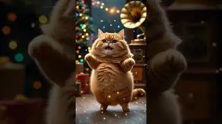 🐱🎶 Chubby Cat Dances Energetically to Ievan Polkka &ndash; So Adorable! 💃✨#CatDance #IevanPolkka #dancing