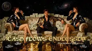 Cash Flows Endlessly - Manifest Abundance | Psychedelic Trance Music + Wealth Affirmations