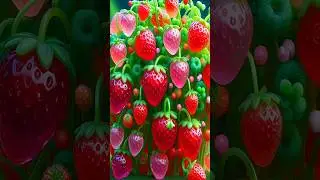 easy and fast techniques for propagating and growing strawberry trees #graft #nature #fruits