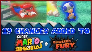 19 НОВЫХ ИЗМЕНЕНИЙ ДОБАВЛЕНЫ В Super Mario 3D World + Bowser's Fury!