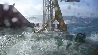 HMS Protector Drake's Passage approx 2015