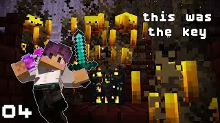 I Conquered the Nether Fortress with ZERO Deaths (Smart Strategy)
