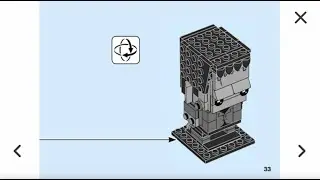 LEGO Frankenstein BrickHeadz 40422 Building Instructions