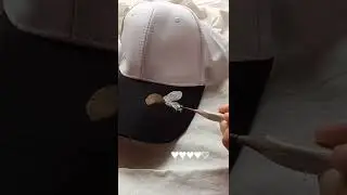 I painted on a cap! #art