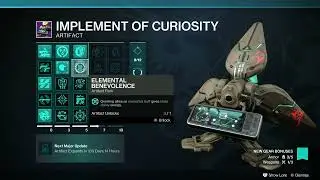 D2 artifact reset glitch