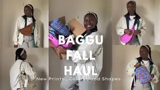 Baggu Fall Try-On Haul | new prints , color ways, and shapes ! #baggu #tryon #haul #haulvideo #hauls