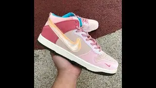 #Social Status x Dunk Mid 'Strawberry Milk' #Nike #Dunk #Sneakers #Dunksb #Top sneakers online store