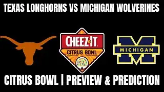 Матч студенческого футбола Citrus Bowl | Предварительный обзор и прогноз матча Michigan Wolverine...