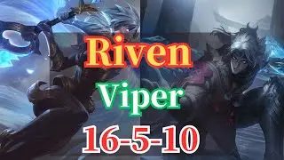 LOL VIPER Diamond Riven VS Varus 16-5-10