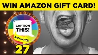WIN Amazon Gift Card - Caption This & Spin to Win: Bird in Mouth # 27