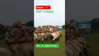WBP Training Time || West bengal police Training #copssaurav #police #motivation #shorts #training