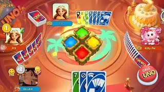 Go Wild X1000 with ( Wild Punch ) 🥊 Uno Mobile Game 