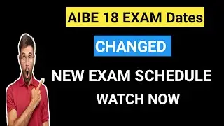 AIBE 18 (NEW EXAM DATES) Released | Bar Council of India | aibe exam preparation