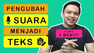 Bikin Aplikasi Pengubah Suara Menjadi Tulisan, 4 MENIT DOANG! (Tutorial Python)