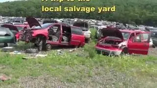A trip to the local salvage yard