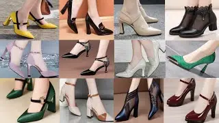 Trendy ladies' footwear unveiled| Comfortable Coat shoes and heels| sandals,slip-ones,pumps shoes