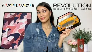 FRIENDS X MAKEUP REVOLUTION TAKE A DRIVE PALETTE! *TRY ON, REVIEW + FIRST IMPRESSIONS*