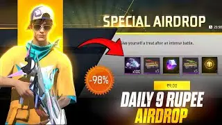 I Tried Most Viral Trick Of Free Fire 😲 Get 9 RS Airdrop Every Day  🤩 Nalla Free Fire