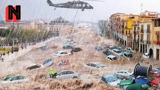HURRICANE OTIS' DESTRUCTION IN A MEXICAN TOWN WAS RECORDED BY HUMANS🌊😥| INFORMATION IS UPDATED 24/24