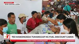 750 mangingisda tumanggap ng fuel discount cards