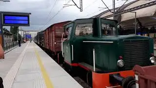 Zabytkowa Lokomotywa SM30-507 Po Zakończeniu Wystawy Zabytkowego Taboru kolejowego